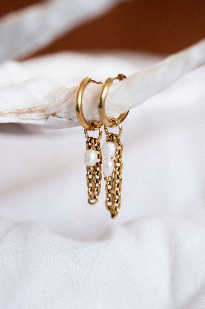 Boucles d'oreilles Woody