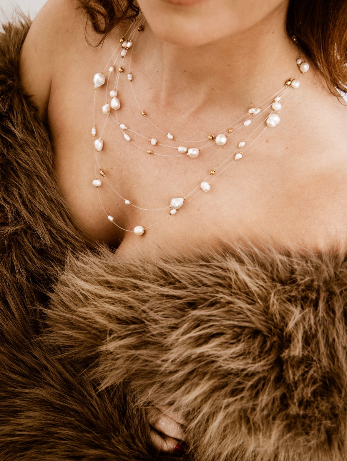 *** Offre fête des mères *** Collier Multirangs simply