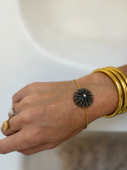 Bracelet Éclat des profondeurs  - Jonc - pièce unique