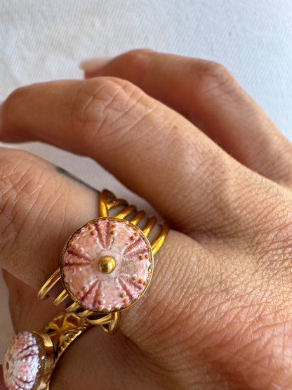 Bague Pink Urchin
