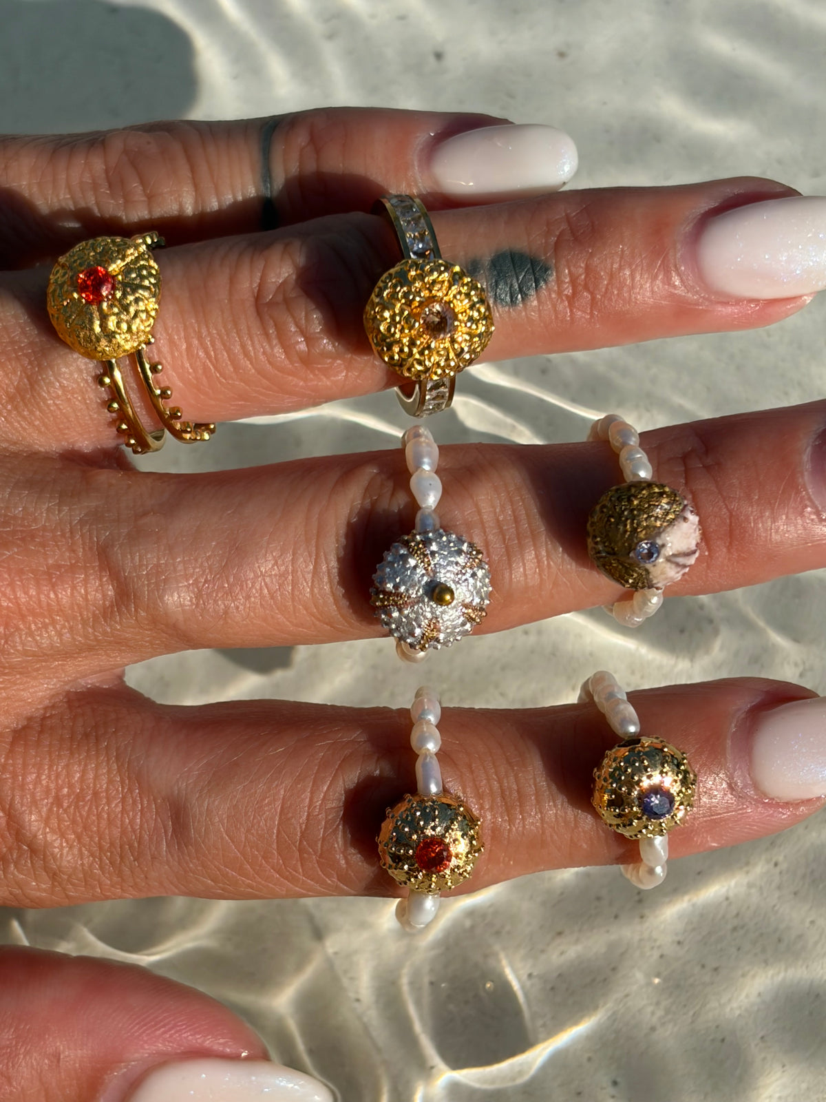 Bague Queen Sea Urchin