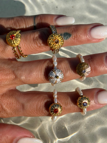Bague Queen Sea Urchin