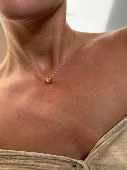 Collier Gold plated  Ursinu cristal  - exclusif chez Kaküka Jewelry (Copie)