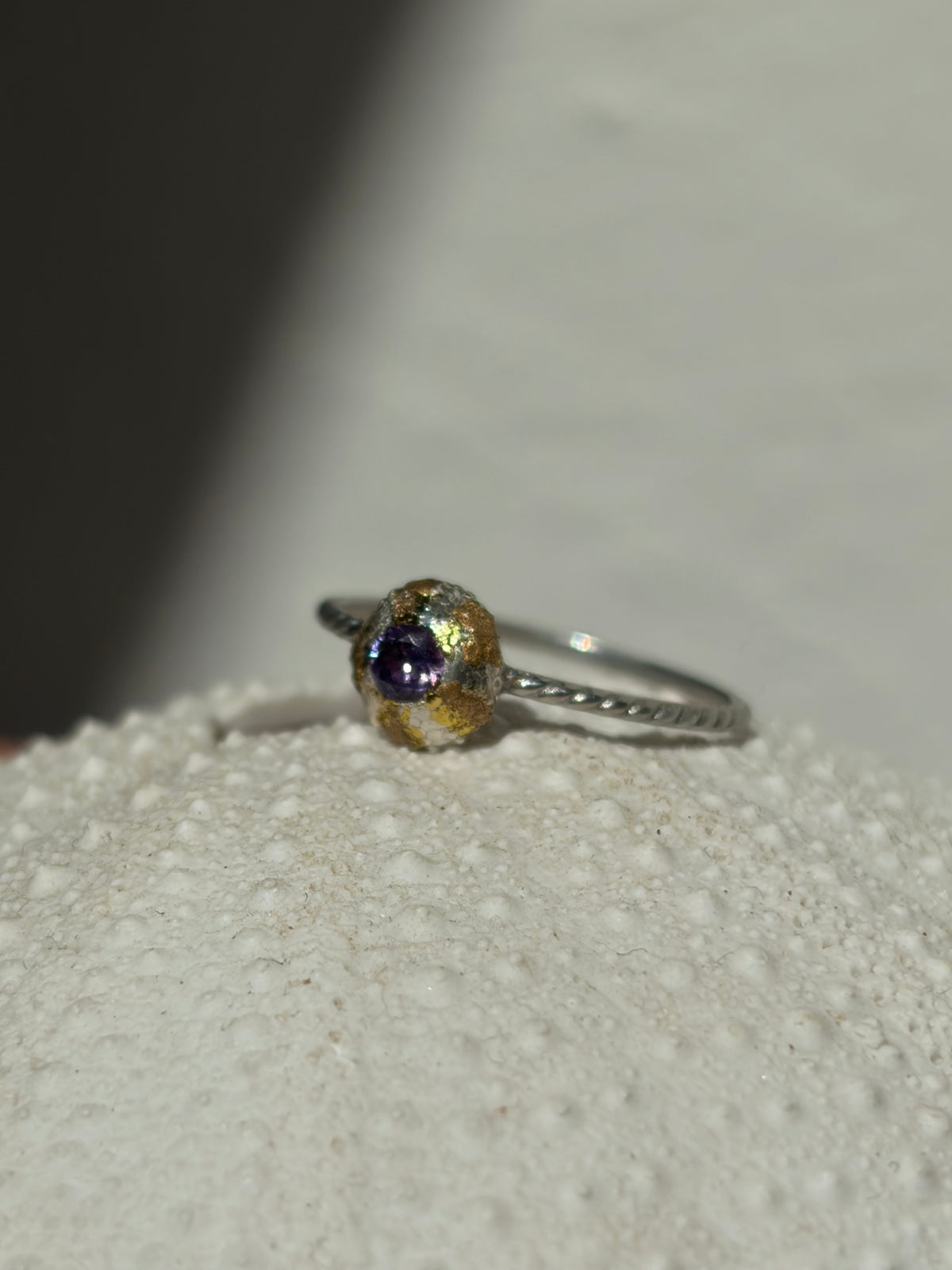 Bague Unica small 💍 and purple