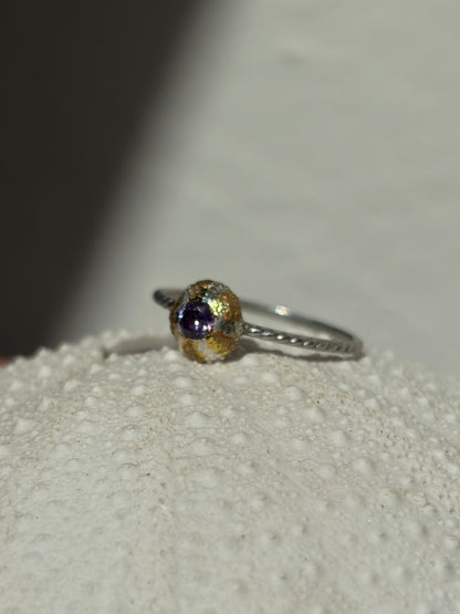 Bague Unica small 💍 and purple