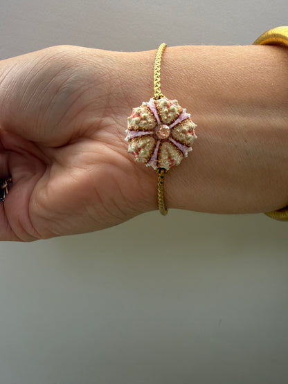 Bracelet Trésor de la mer - oursin de Grèce - Piece unique ©️