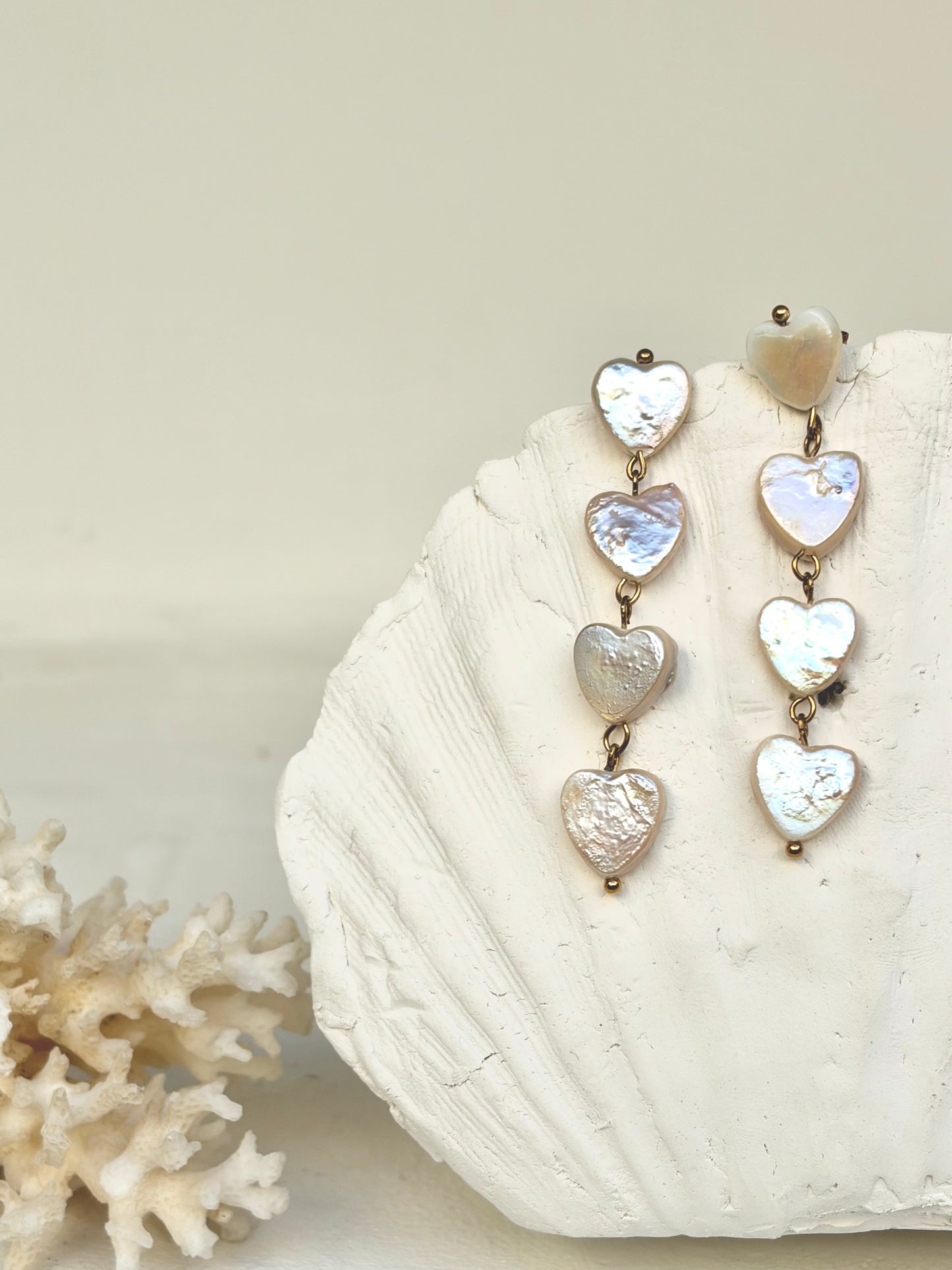 Boucles d’oreilles Heart ❤️