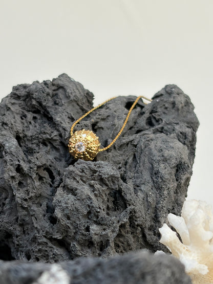 Collier Gold plated  Ursinu cristal  - exclusif chez Kaküka Jewelry (Copie)