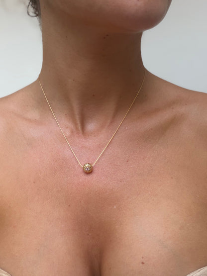 Collier Gold plated  Ursinu Pink - exclusif chez Kaküka Jewelry