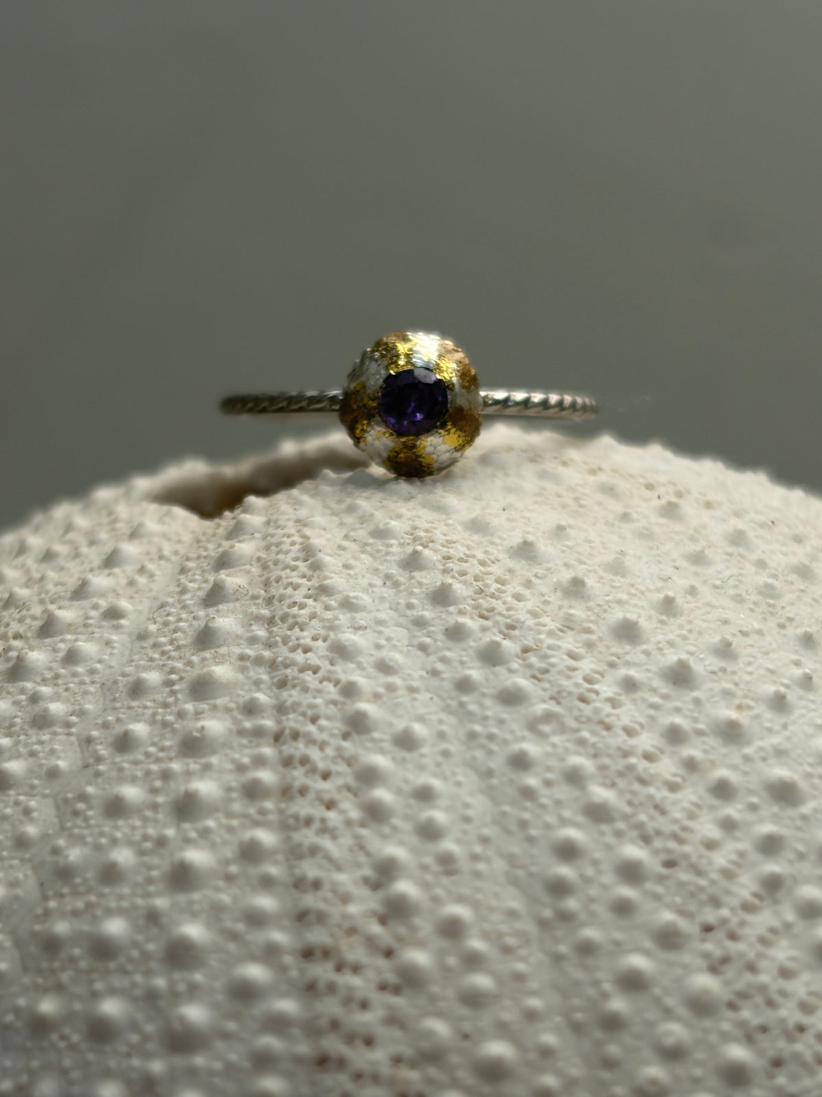 Bague Unica small 💍 and purple