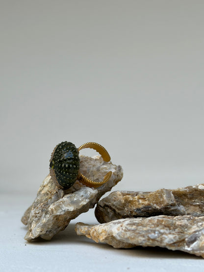 Bague Malo- oursin de Méditerranée- pièce unique et exclusive ©️