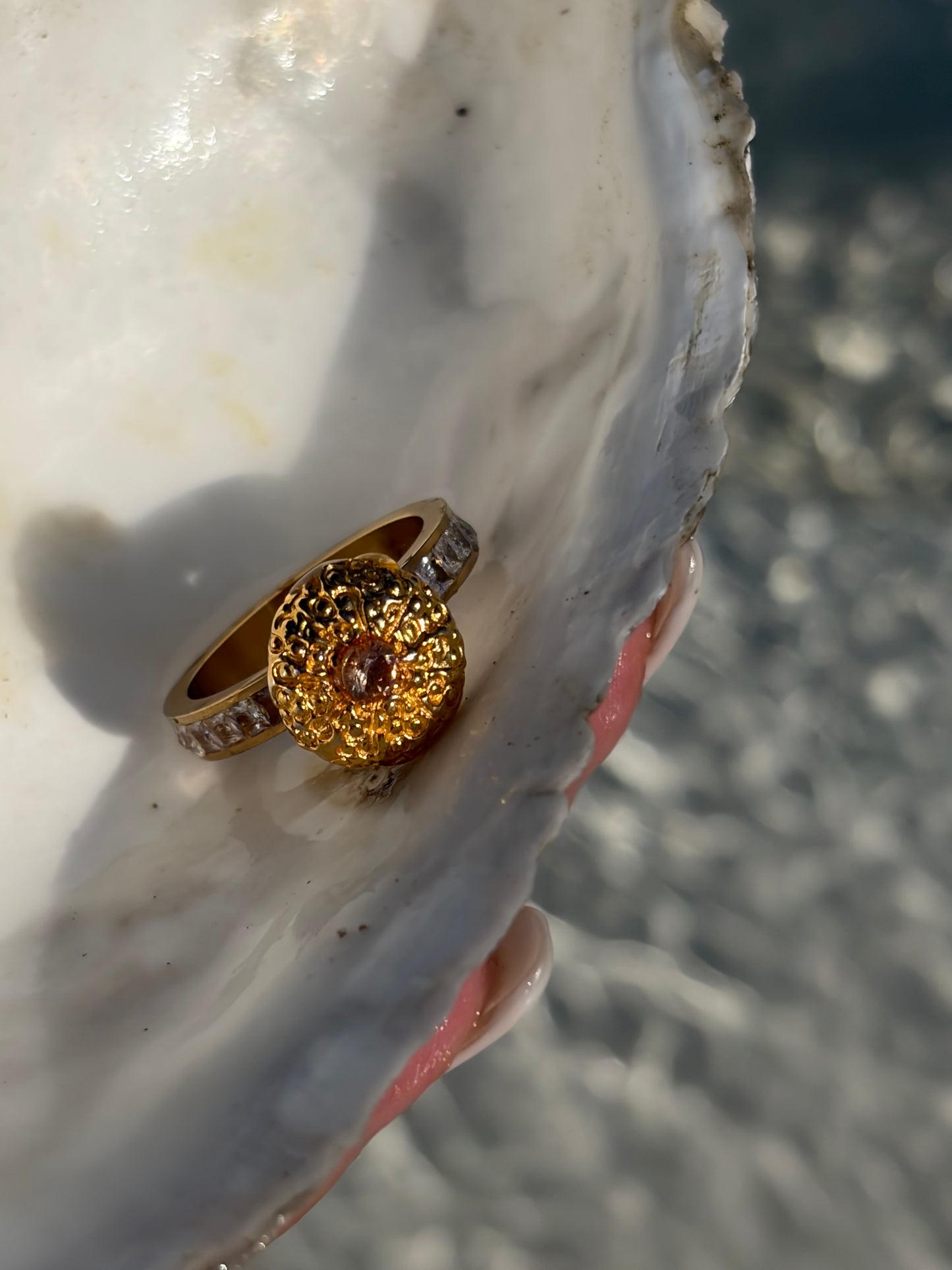Bague Écume sacré