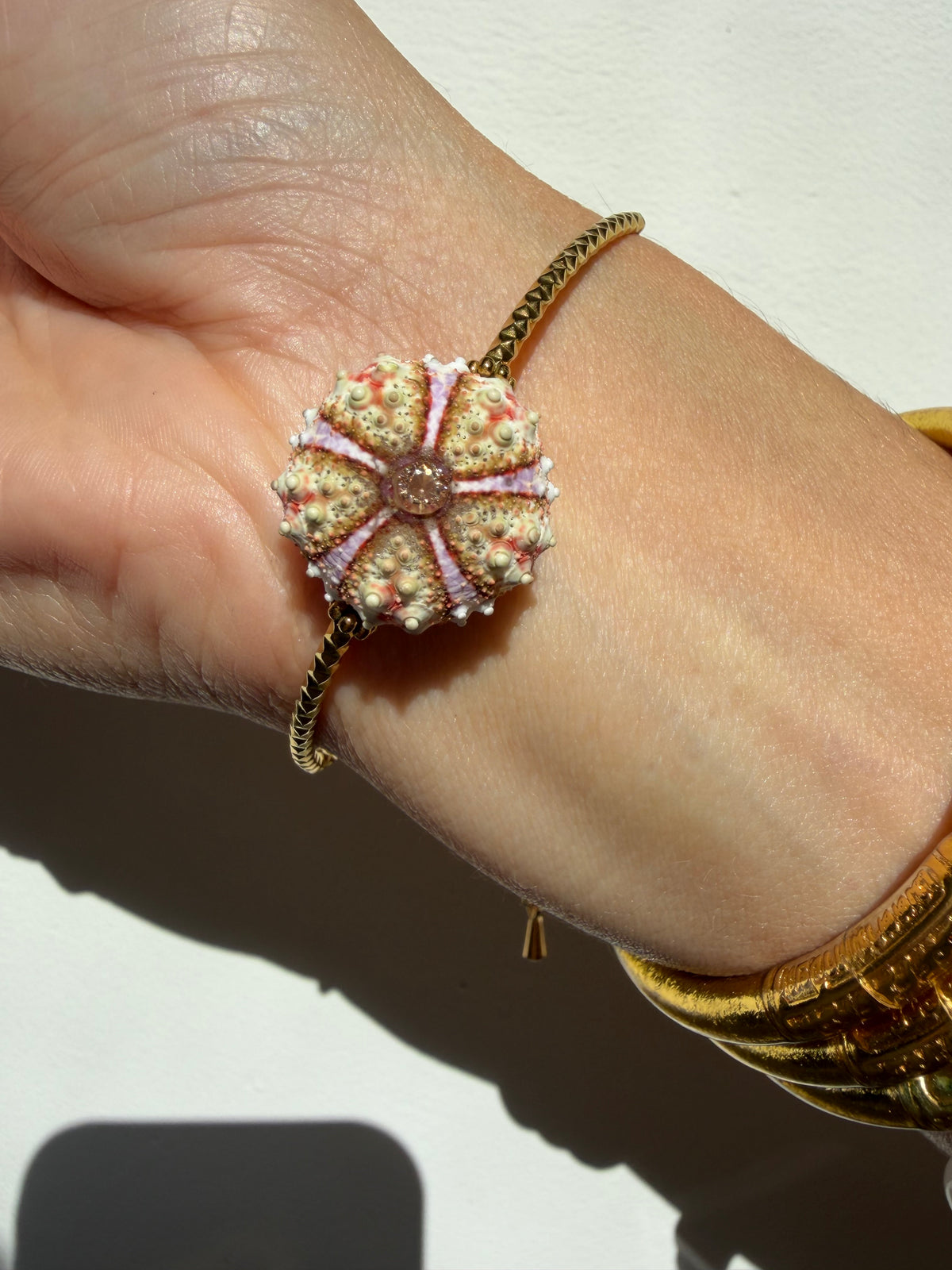 Bracelet Trésor de la mer - oursin de Grèce - Piece unique ©️