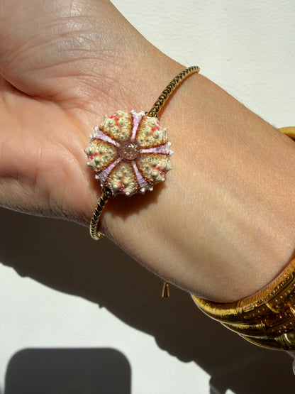 Bracelet Trésor de la mer - oursin de Grèce - Piece unique ©️