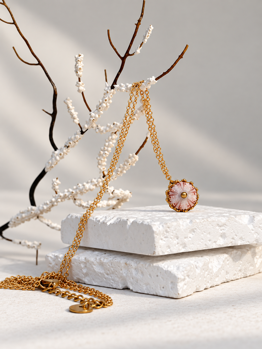 Collier Pink ursinu QUEEN- exclusif chez Kaküka Jewelry- pièce unique