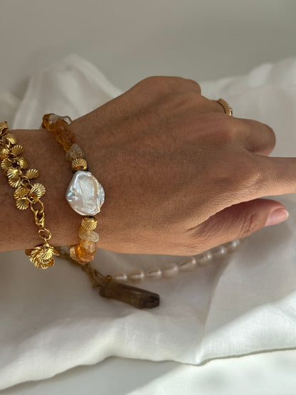 Bracelet Citrina