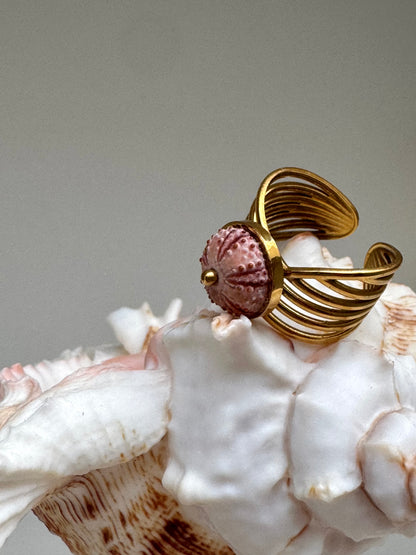 Bague Pink Urchin