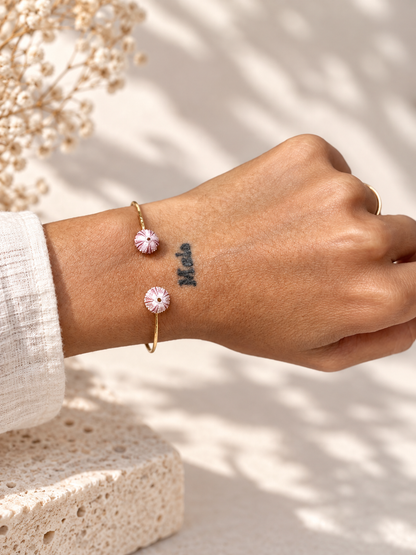 Bracelet Douce écume - Jonc - pièce unique