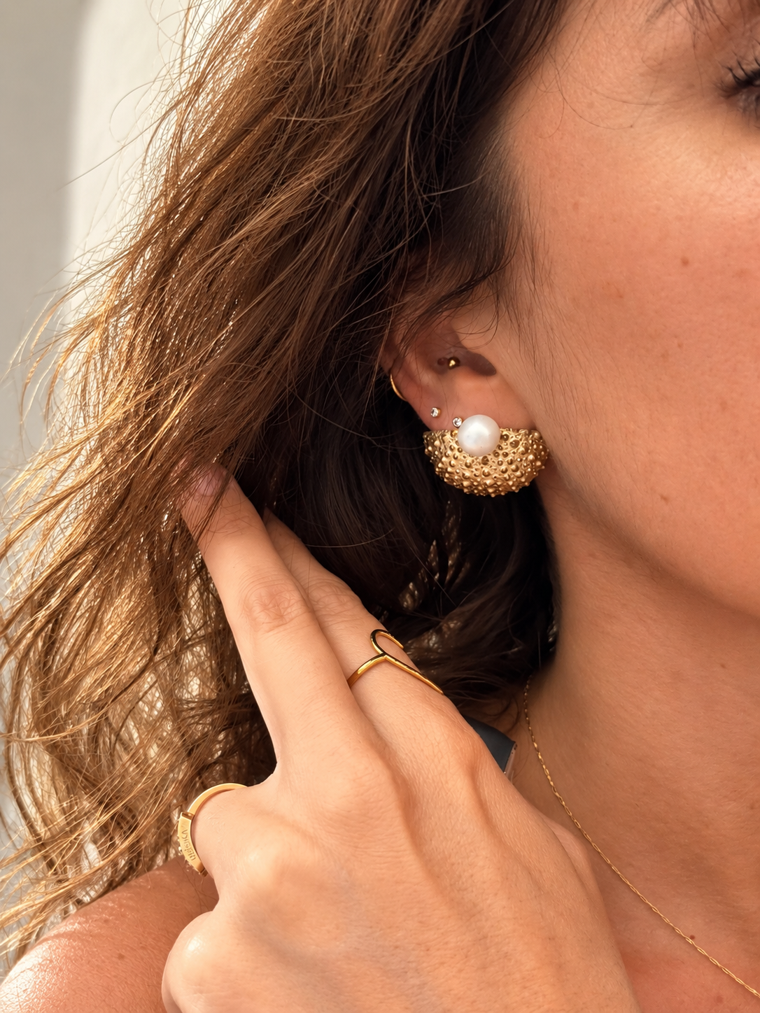 Boucles d’oreilles Nereides  - pièce de caractère ©️
