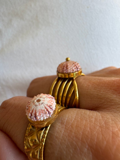 Bague Pink Urchin