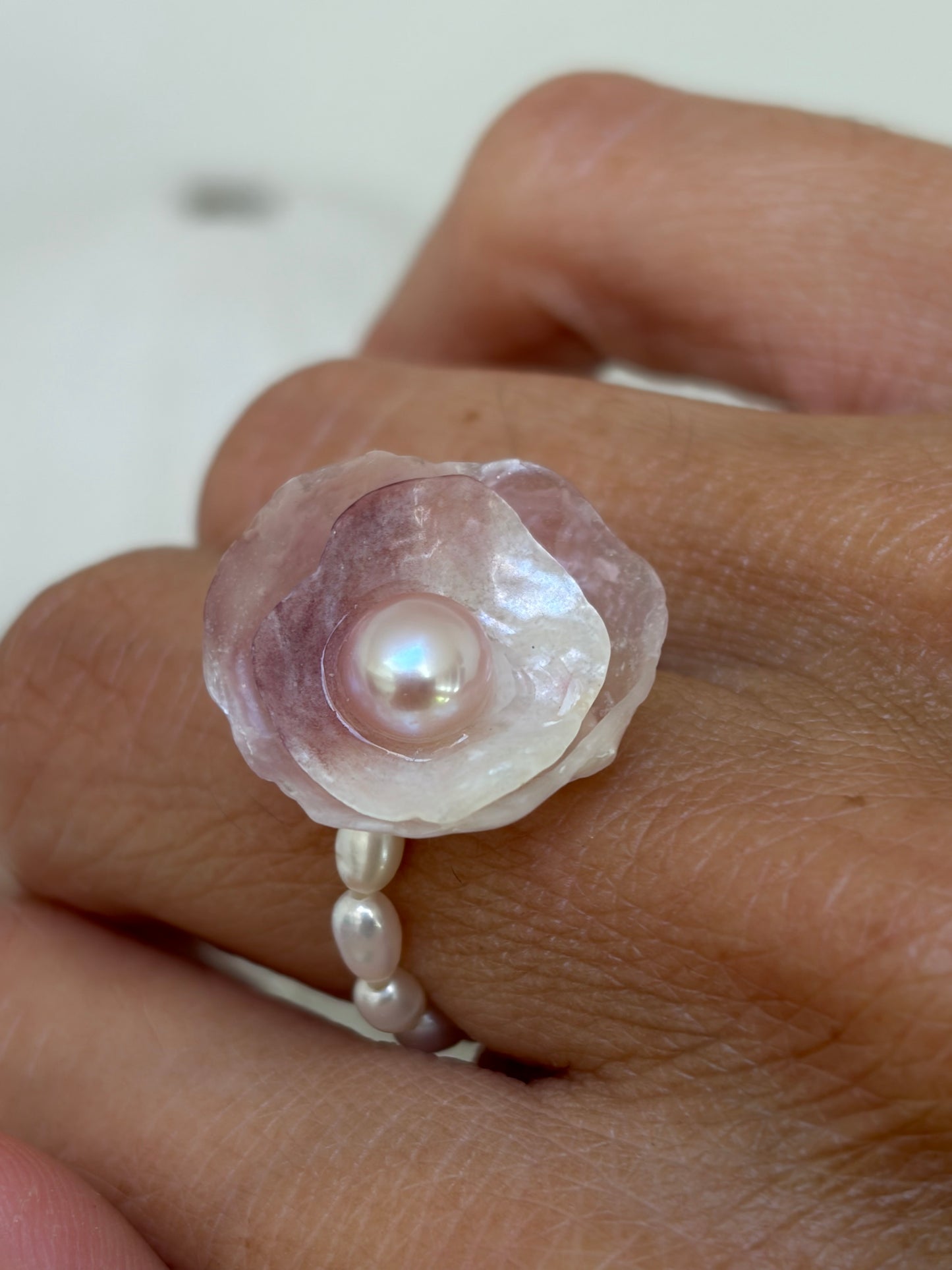 Bague Rosée du matin