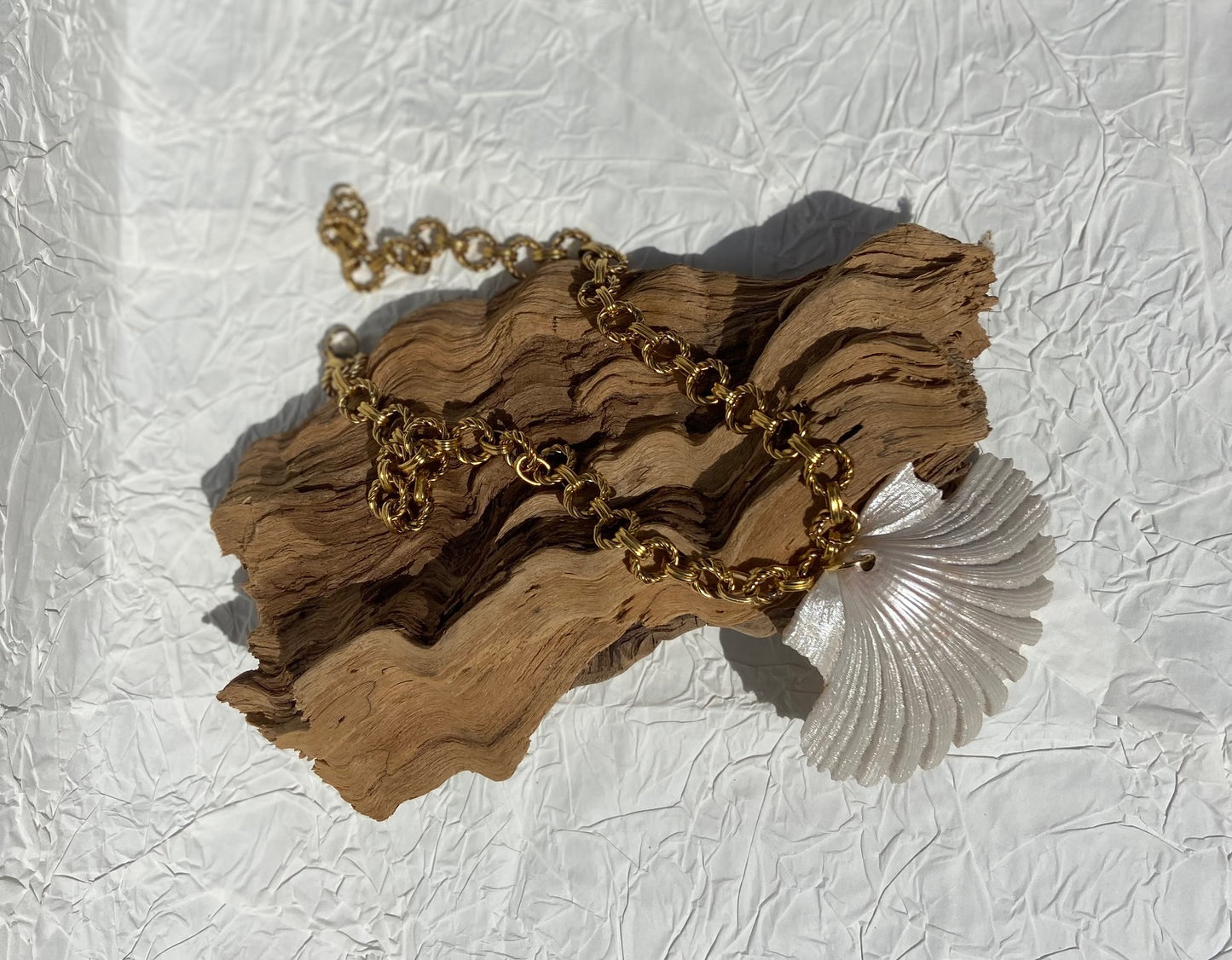 Collier Sunset Shell