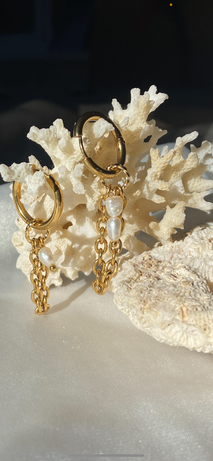 Boucles d'oreilles Woody