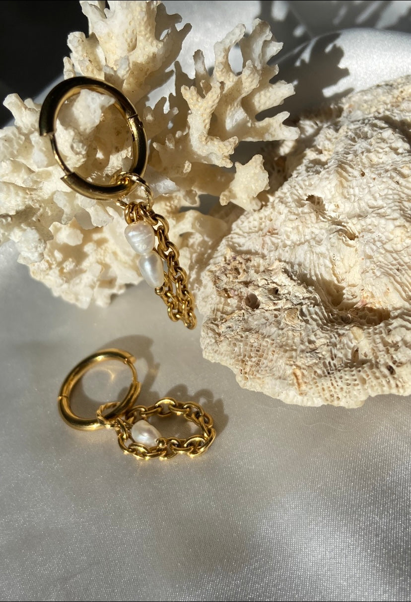 Boucles d'oreilles Woody