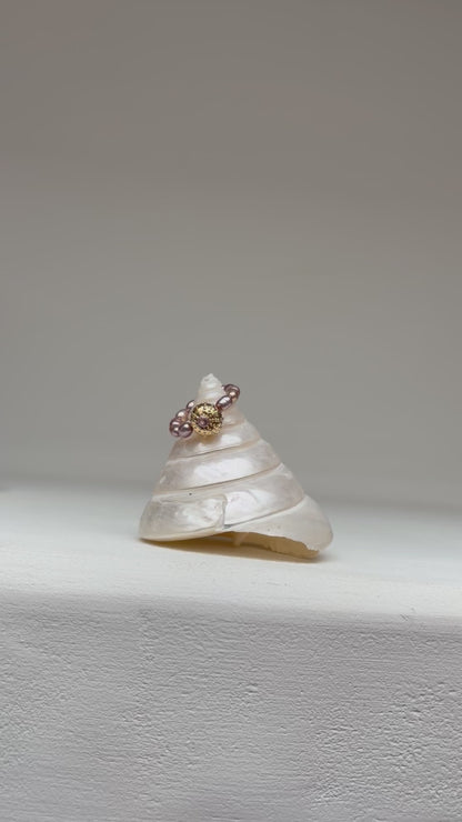 Bague Gwenaele- Purle Ursin - Édition limitée