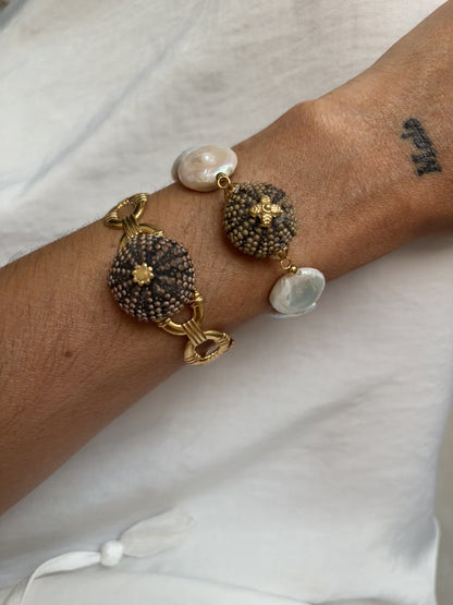 Bracelet Sea Urchin & Pearl